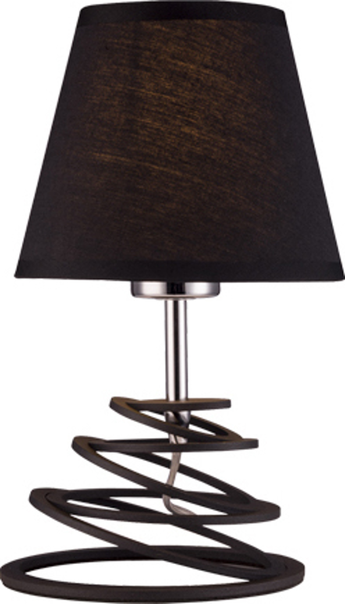 ACA Epitrapezio Fotistiko Metalliko/ufasmatino 'Lagos' Mavro/Xromio E27 15X28cm OYD10134BTL1
