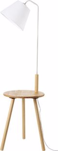 ACA Epidapedio Fotistiko Metalliko/Xulino 'Nireas' Lefko  E27 40X140cm TF176991FNW