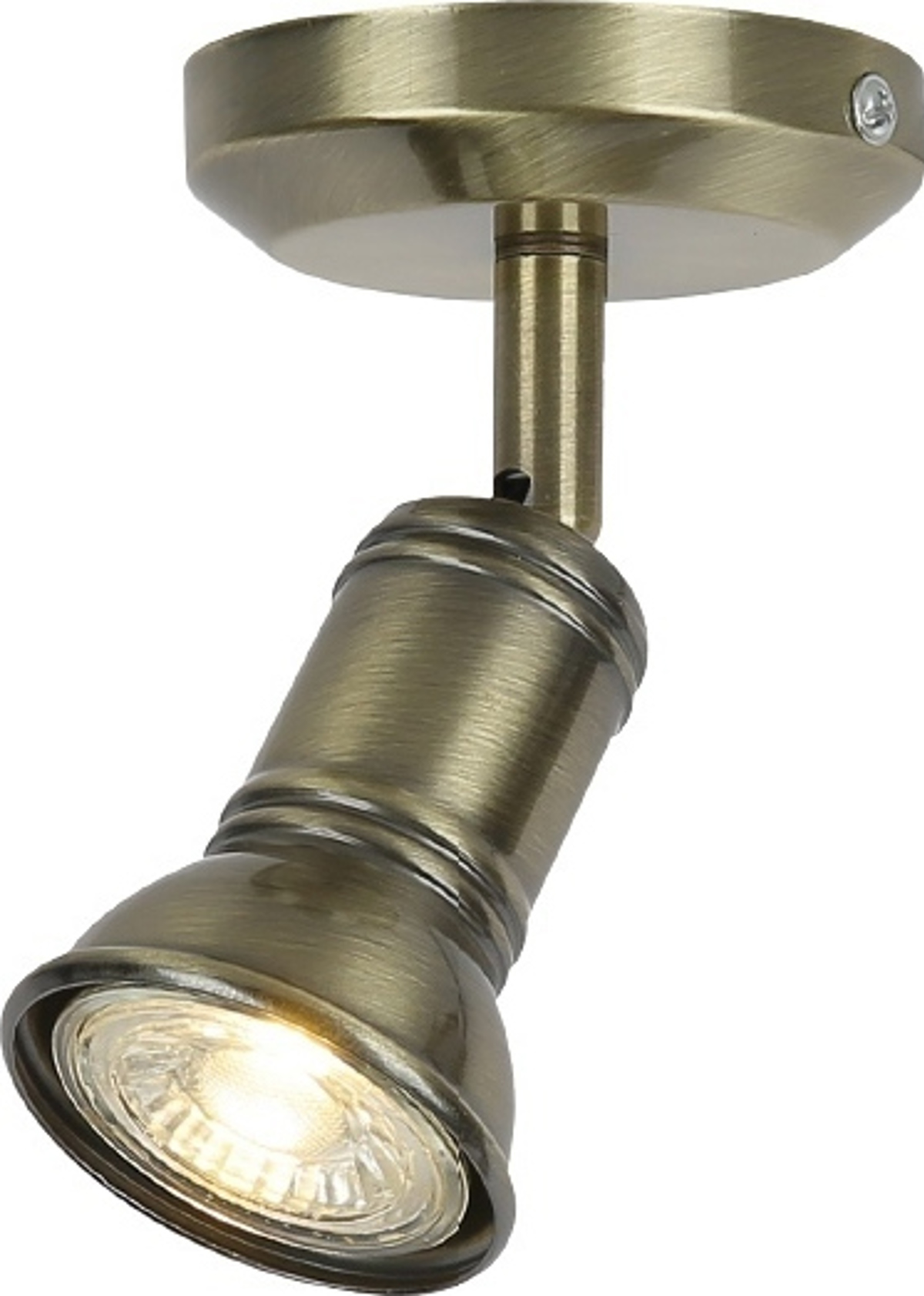 ACA Spot Metalliko 'Brulee' Bronze GU10 8X14cm SU281PBR
