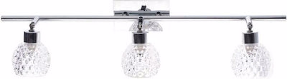 ACA Aplika Rag 3Foti Metallo/Gyali Xromio 3XG9 60CM 'Ostrava' AD757143