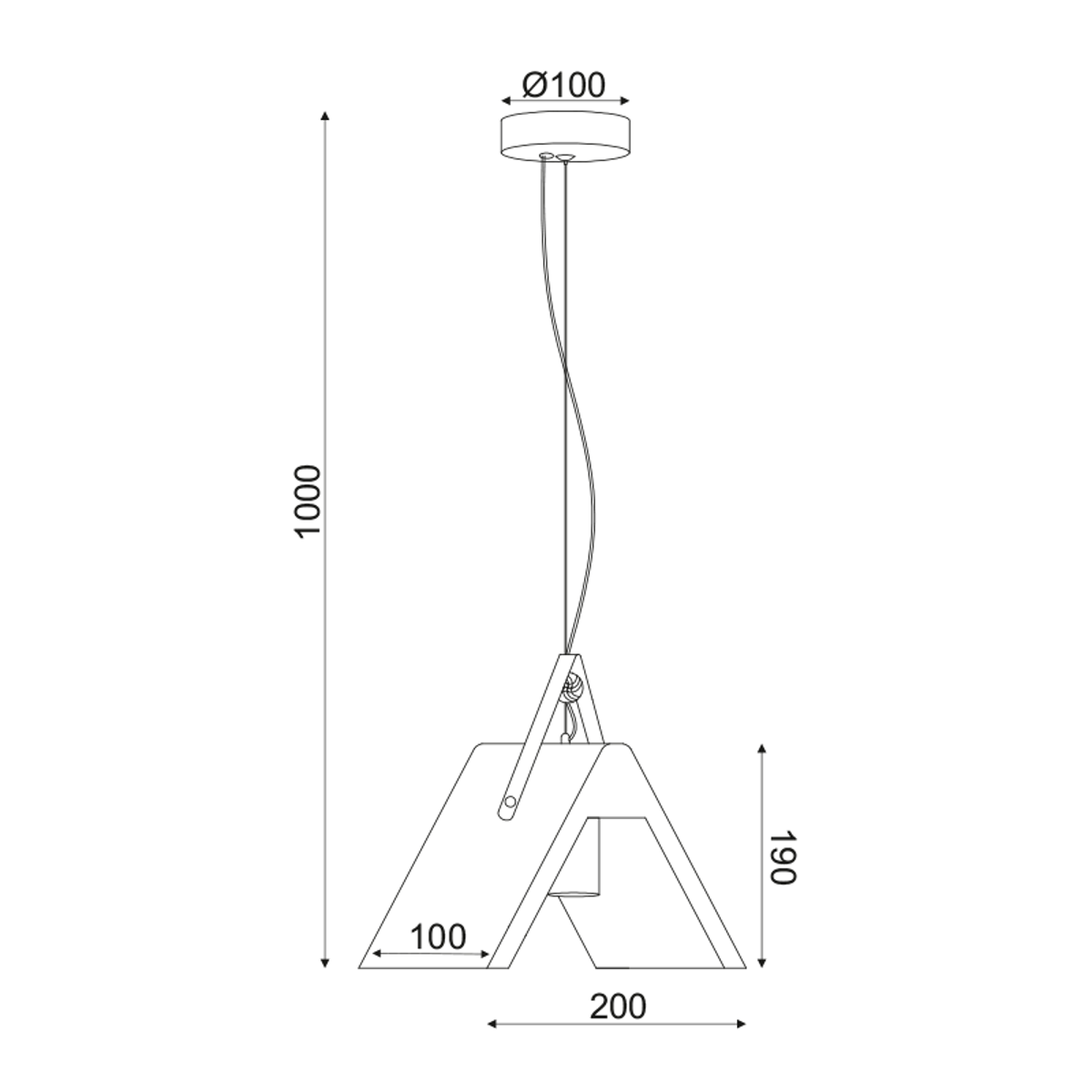 ACA Fotistiko Orofis 'ALFA' Metallo/Derma/Tsimento Bronze/Ggri E27 20X10X19/100ek DCR171191P