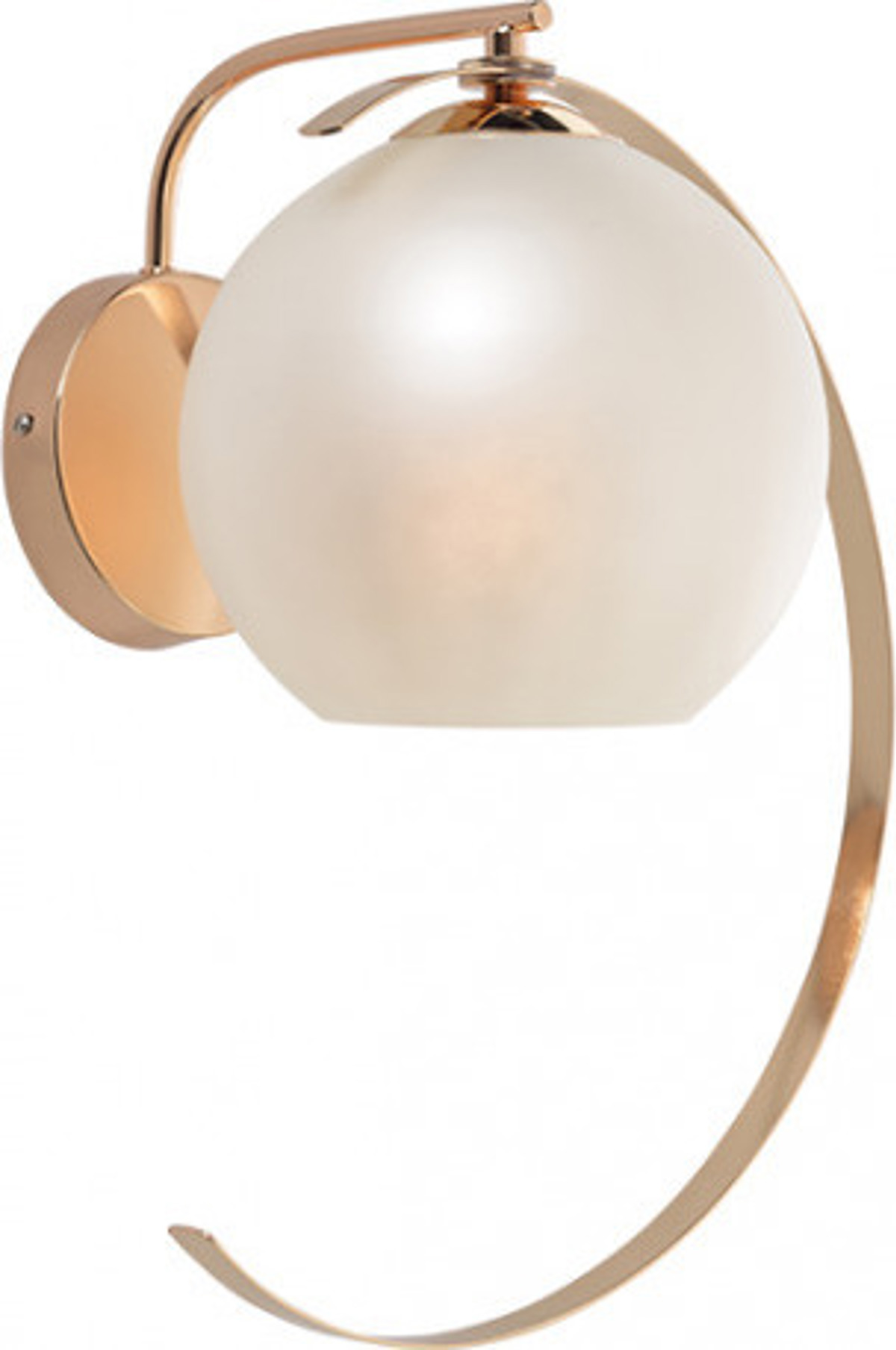 ACA Aplika Toixou 'IPARELLE' Metallo/Gyali Xruso/Perle E27 38X20X40ek DCR17501W
