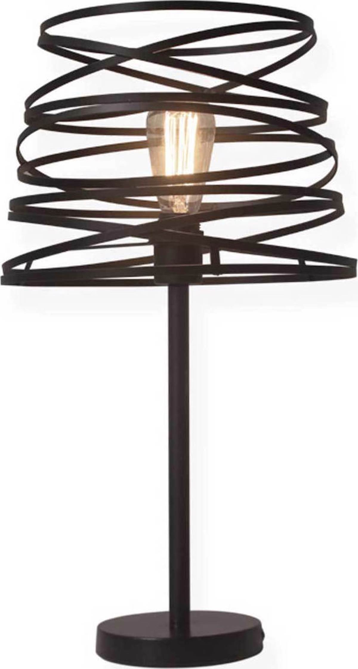ACA Epitrapezio Fotistiko Metalliko 'Jazz' Mavro E27 F25X56ek KS1538TB