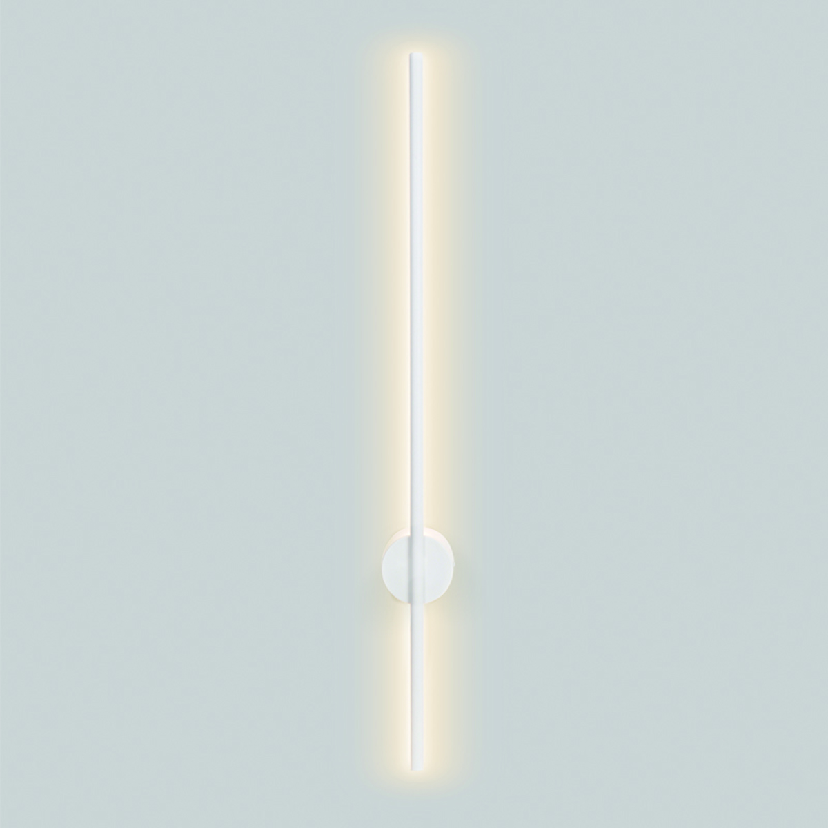 ACA Epitoixio Fotistiko ''AVENUE'' Metalliko Lefko me LED Thermo Lefko F1.5x8x80cm ZM16LEDW80WH