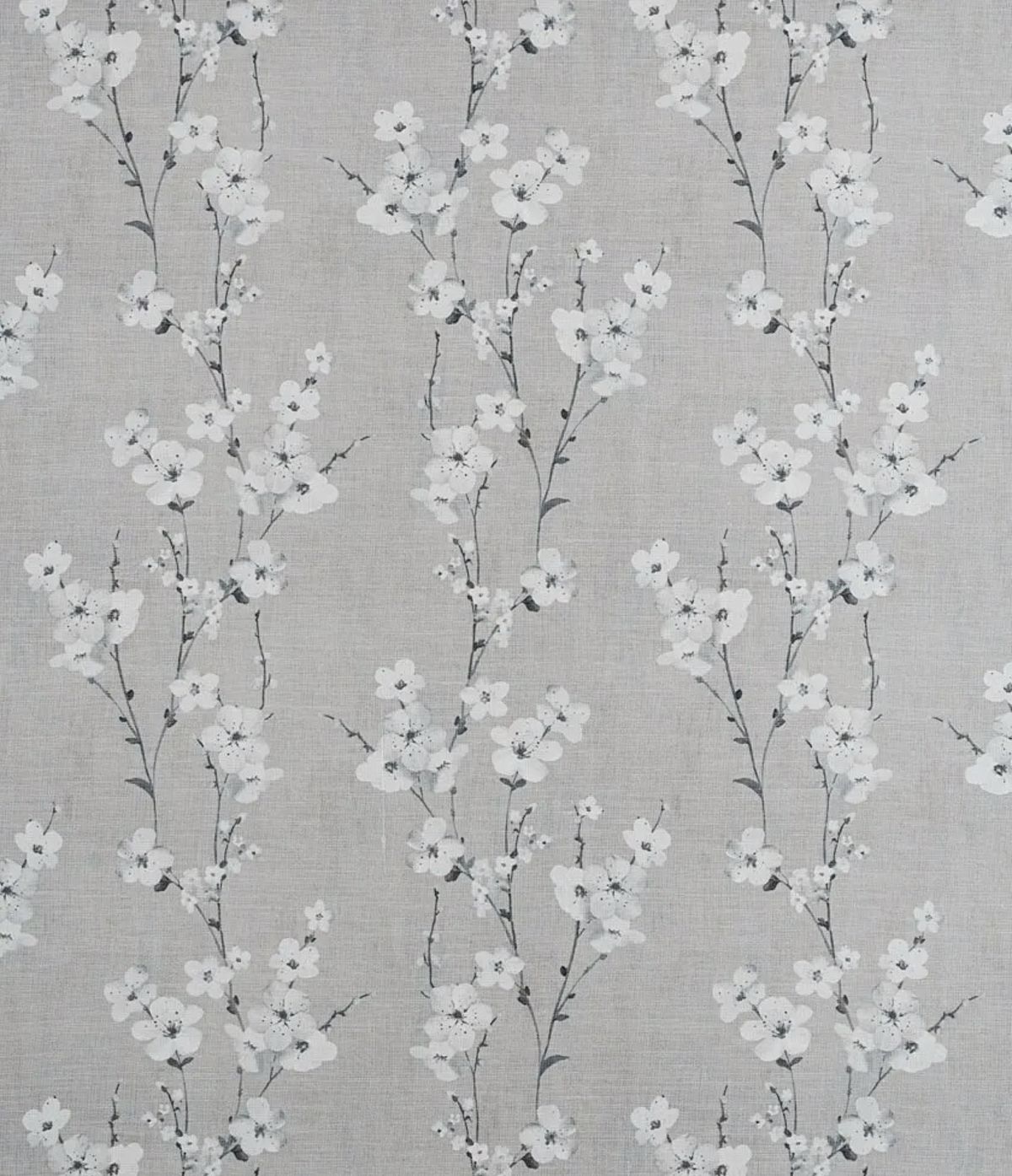 ufasma Kourtinas Imidiafano 'Almond' me Floral Sxedio se 4 Apoxroseis 