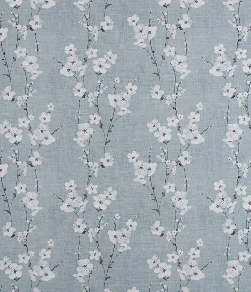 ufasma Kourtinas Imidiafano 'Almond' me Floral Sxedio se 4 Apoxroseis 
