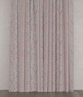 ufasma Kourtinas Imidiafano 'Almond' me Floral Sxedio se 4 Apoxroseis 