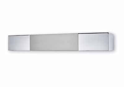 Μεταλλική Μετόπη ME42 inox χρώμιο