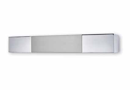 Μεταλλική Μετόπη ME42 inox χρώμιο