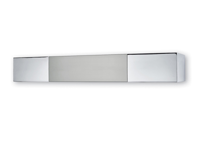 Μεταλλική Μετόπη ME42 inox χρώμιο
