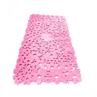 Dimitracas Πατάκι Αντιολισθητικό Φούξια 'Fiore' 34x74cm 00087.006