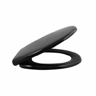 Dimitracas Καπάκι Λεκάνης SPIRELLA Easy Clip Duroplast Μαύρο 37.2x45.5cm 03679.001