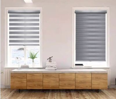 Frans Double Ρόλερ Ρυθμιζόμενης Σκίασης Γκρι 80X230cm