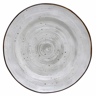 HFA Πιατέλα Στρογγυλή Πορσελάνης (New Bone China) Country Grey Φ30cm 5434103