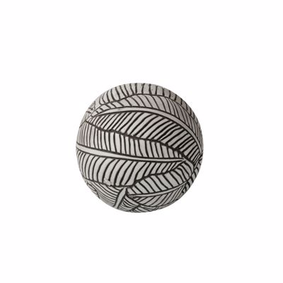 HFA ΔΙΑΚΟΣΜΗΤΙΚΗ ΜΠΑΛΑ POLYRESIN INKAS ΓΚΡΙ Φ8cm 5483016