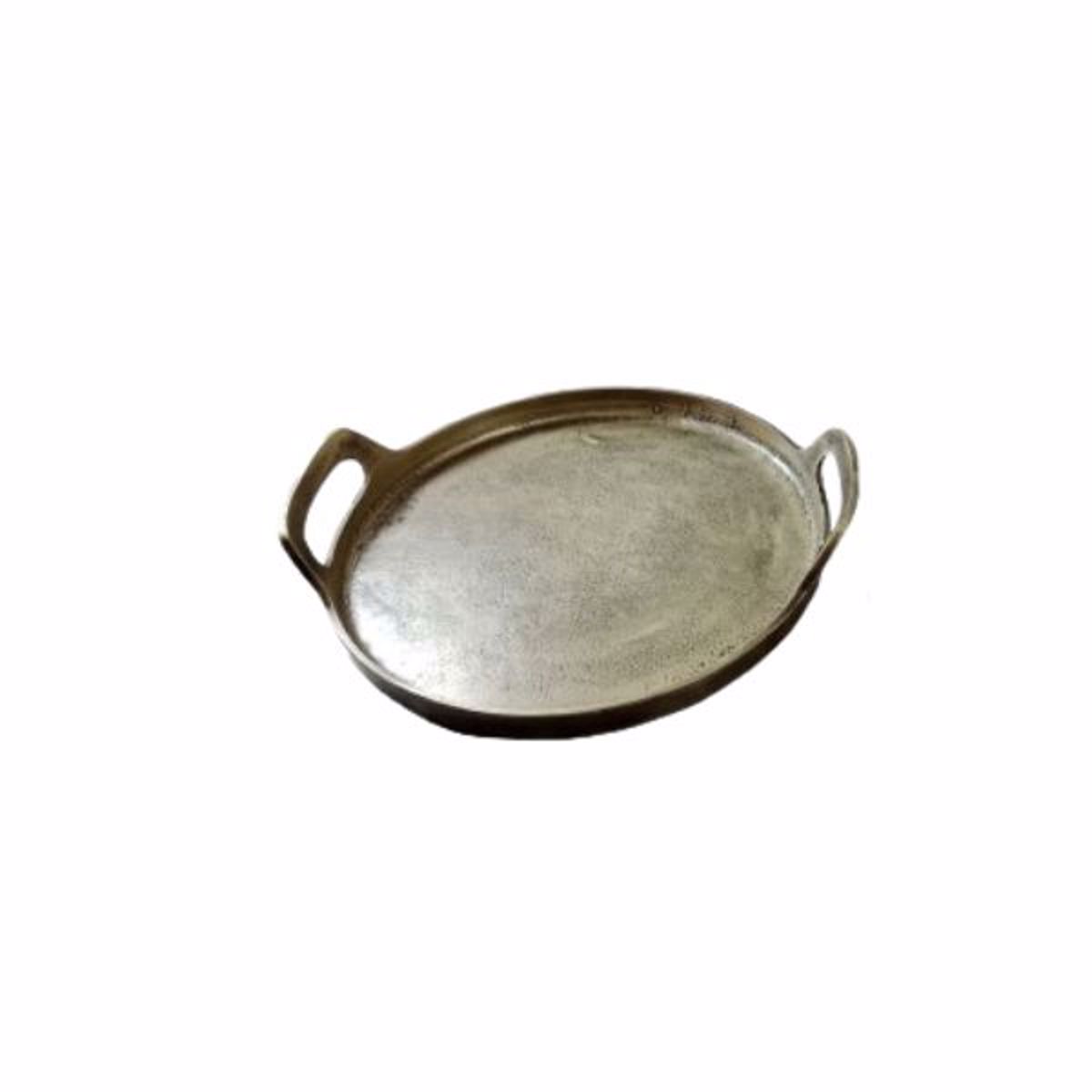 InTheBox BATU Diskos Alouminiou Xrusos Antike (Megthos: Large) F36x5cm 022183