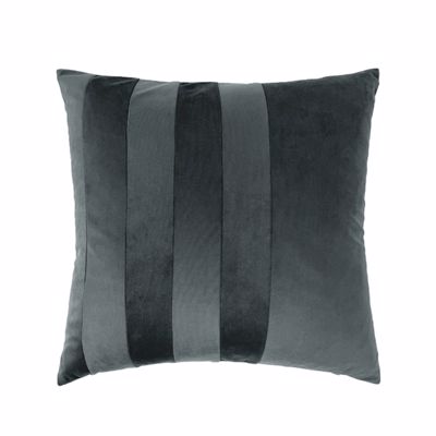 InTheBox SERI Διακοσμητικό Μαξιλάρι Βελούδινο Γκρι 45x45cm 025385