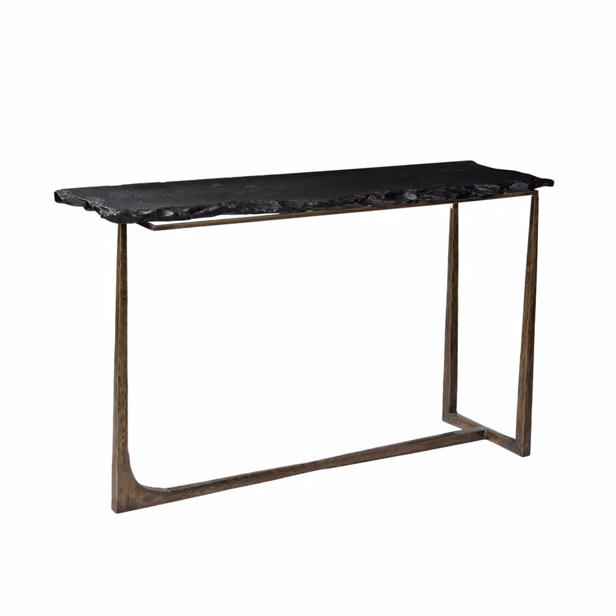 Liberta PIEDRA Konsola Skouro Ggri/Brass Antike 128x42x75cm 05-0643