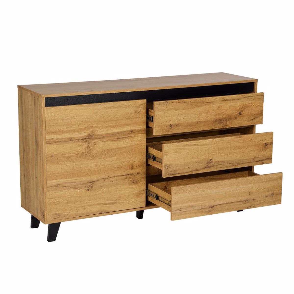Liberta ARABICA Boufes Sonoma/Mavros 138x38x83cm 05-0745