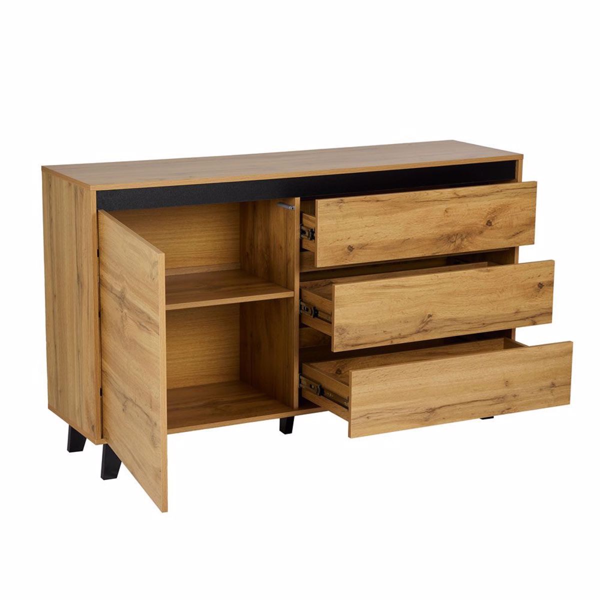 Liberta ARABICA Boufes Sonoma/Mavros 138x38x83cm 05-0745