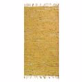 PERSIKA Xali Dermatino me Krossia 'Leather Rugs Solid' 171113/02 Buff 70x130cm PRS030586