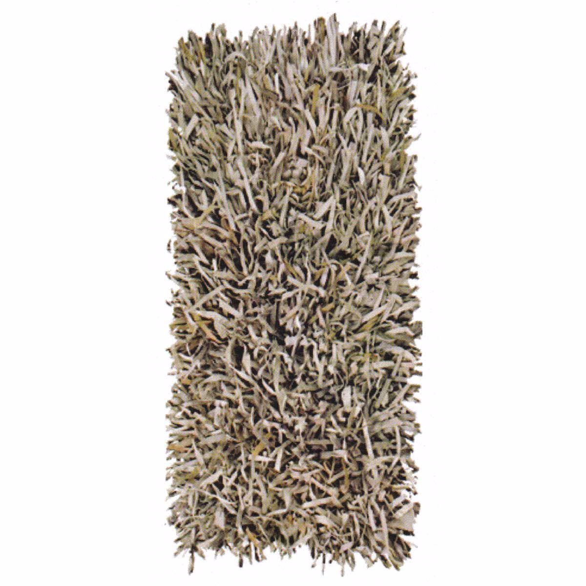 PERSIKA Xali Dermatino 'Leather Rugs Shaggy' 10606 Beige 70x130cm PRS030571