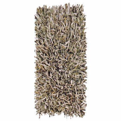 ΠΕΡΣΙΚΑ Χαλί Δερμάτινο 'Leather Rugs Shaggy' 10606 Beige 70x130cm PRS030571