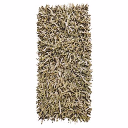 ΠΕΡΣΙΚΑ Χαλί Δερμάτινο 'Leather Rugs Shaggy' 040624-06A Camel 70x130cm PRS030572