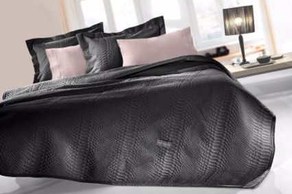 Guy Laroche Capsule Κουβέρτα Anthracite Μονή 160X220εκ Με Δώρο Διακοσμητική Μαξιλαροθήκη