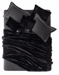 Guy Laroche Set Gunini Kouberta me Maxilarothiki CRUSTY BLACK 220X240
