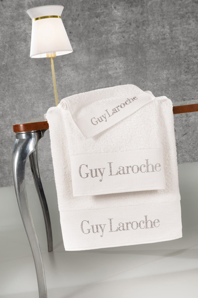 Guy Laroche Σετ πετσέτες μπάνιου 3τμχ FUTURA Ivory 1122090214008
