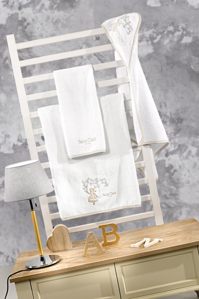 Saint Clair Σετ πετσέτες 2 τμx. bebe TINA 40x60EK/ 65x120EK 1722090217002