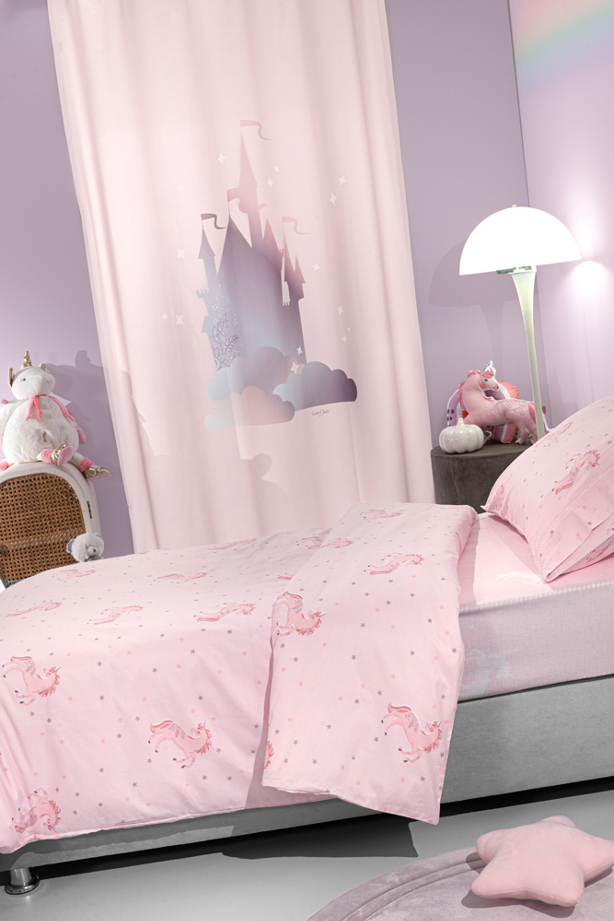 Saint Clair Kourtina Soft - Touch Pinto Pinky 160x240