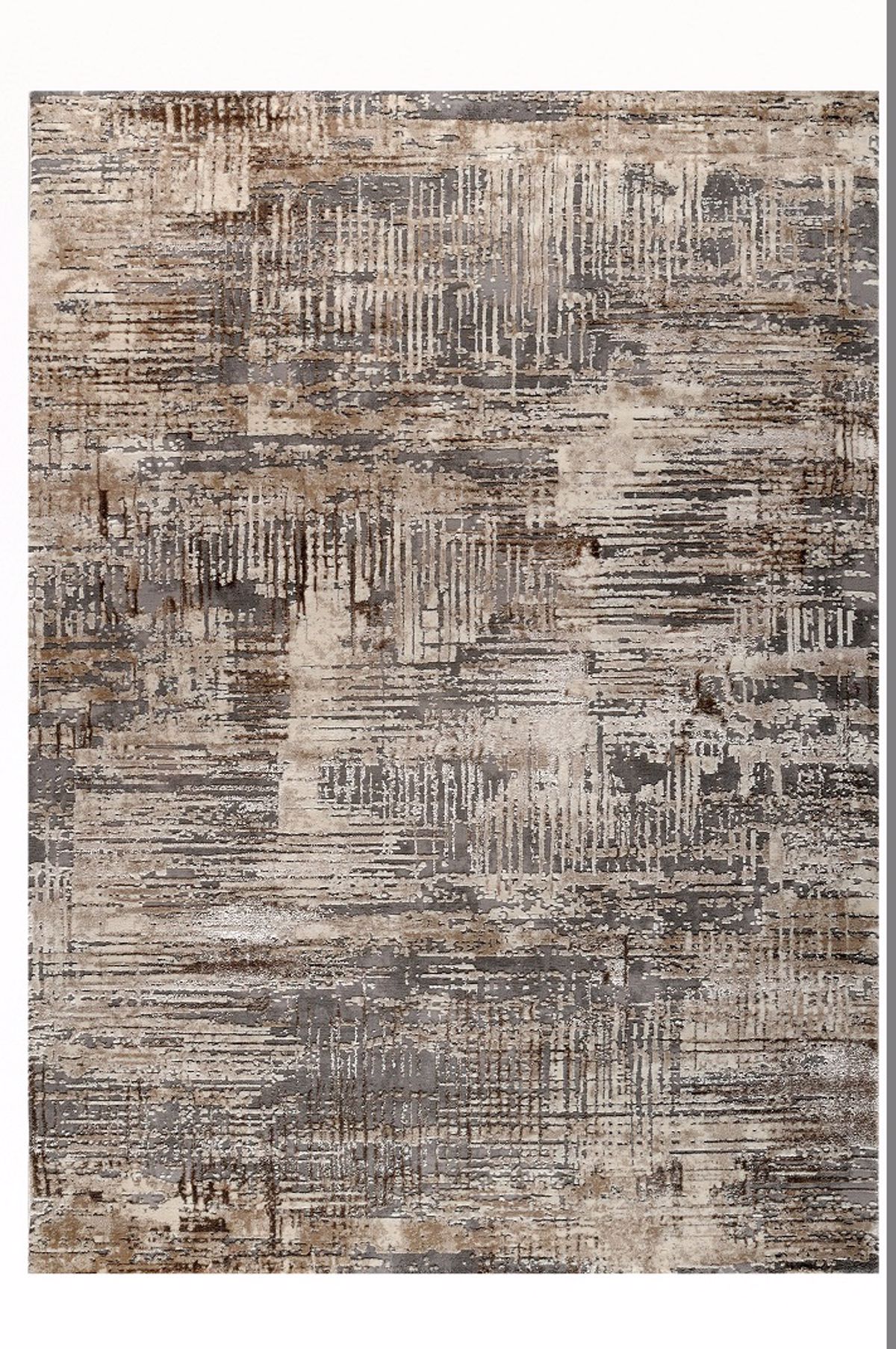 Tzikas Carpets Set Xalia Krebatokamaras ELITE Kafe/Ggri 67x150/67x230 19290-957