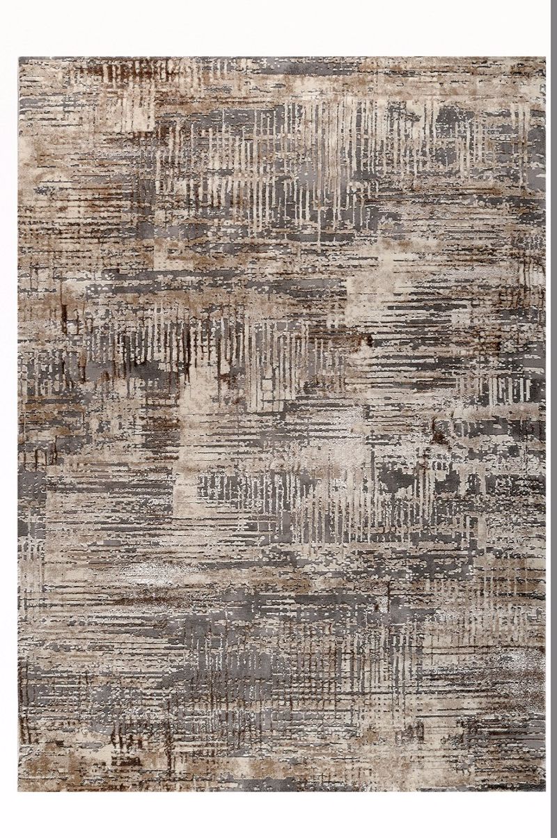 Tzikas Carpets Set Xalia Krebatokamaras ELITE Kafe/Ggri 67x150/67x230 19290-957