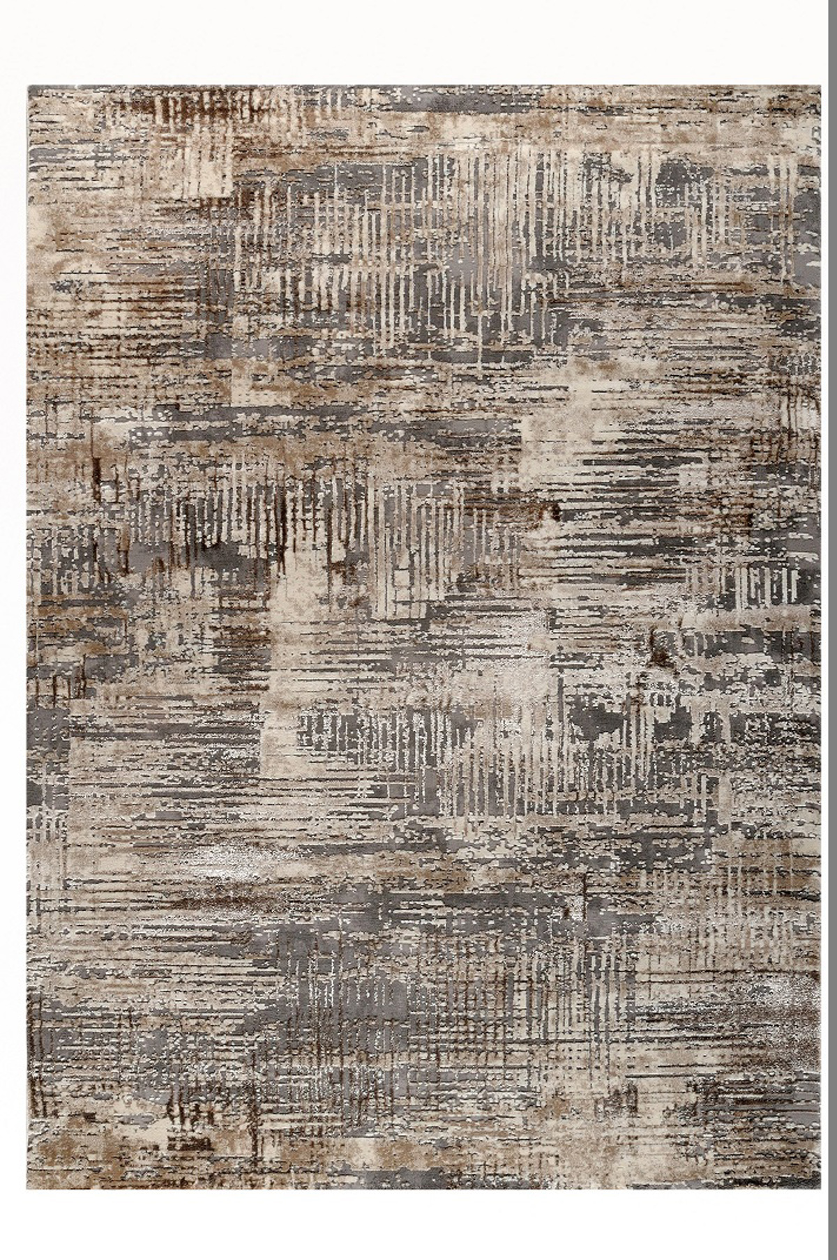 Tzikas Carpets Set Xalia Krebatokamaras ELITE Kafe/Ggri 67x150/67x230 19290-957