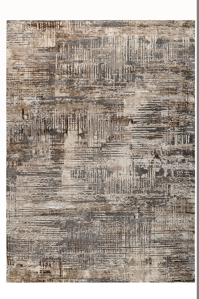 Tzikas Carpets Set Xalia Krebatokamaras ELITE Kafe/Ggri 67x150/67x230 19290-957
