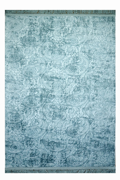 Tzikas Carpets Χαλί Διάδρομος SOFT Πράσινο-Μέντα 80x150cm 25167-040