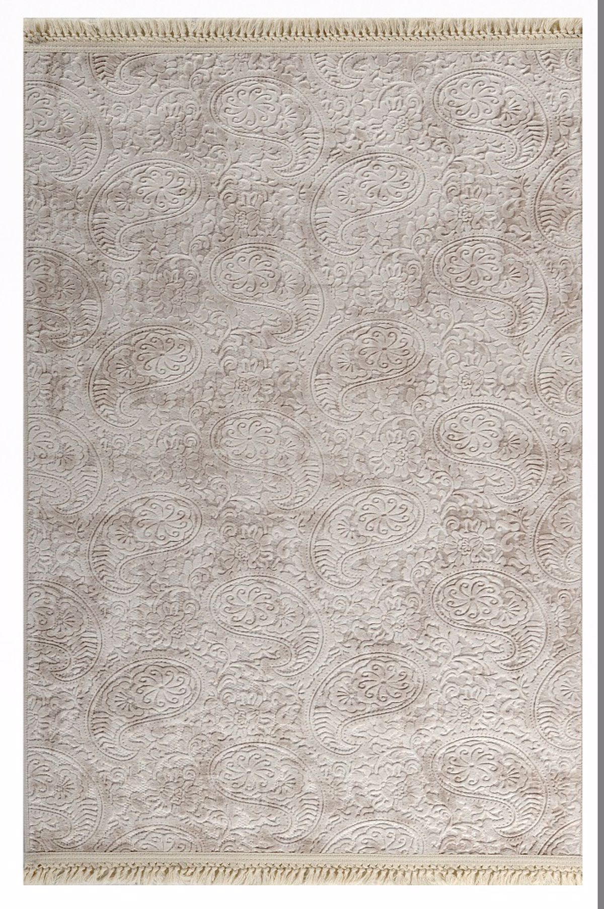 Tzikas Carpets Xali Diadromos SOFT Lefko-Krem 80x150cm 25167-060