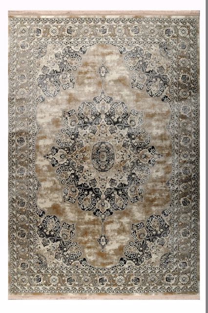 Tzikas Carpets Σετ Χαλιά Κρεβατοκάμαρας SERENITY Λευκό/Κρεμ 67x150/67x230 20617-060