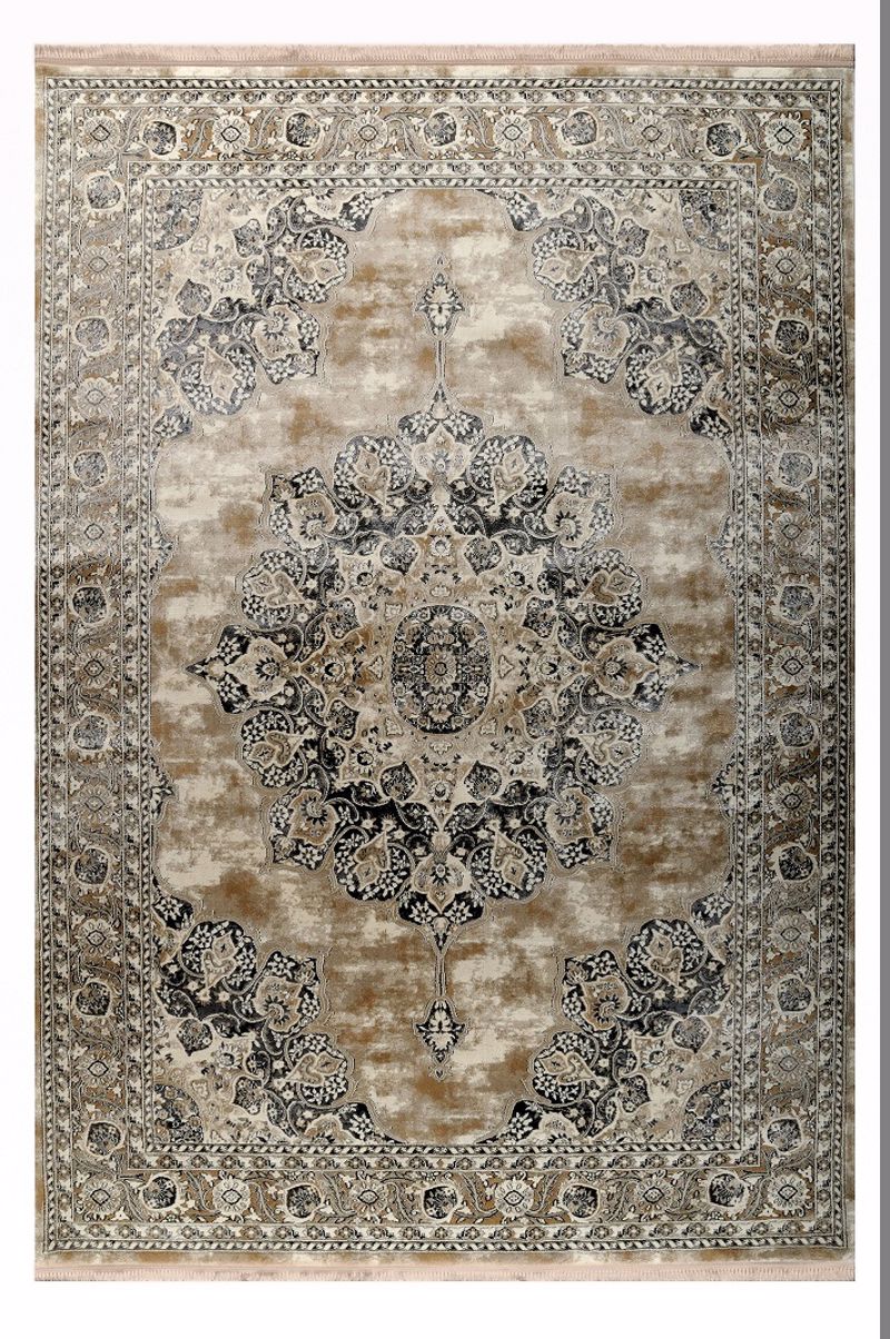 Tzikas Carpets Set Xalia Krebatokamaras SERENITY Lefko/Krem 67x150/67x230 20617-060