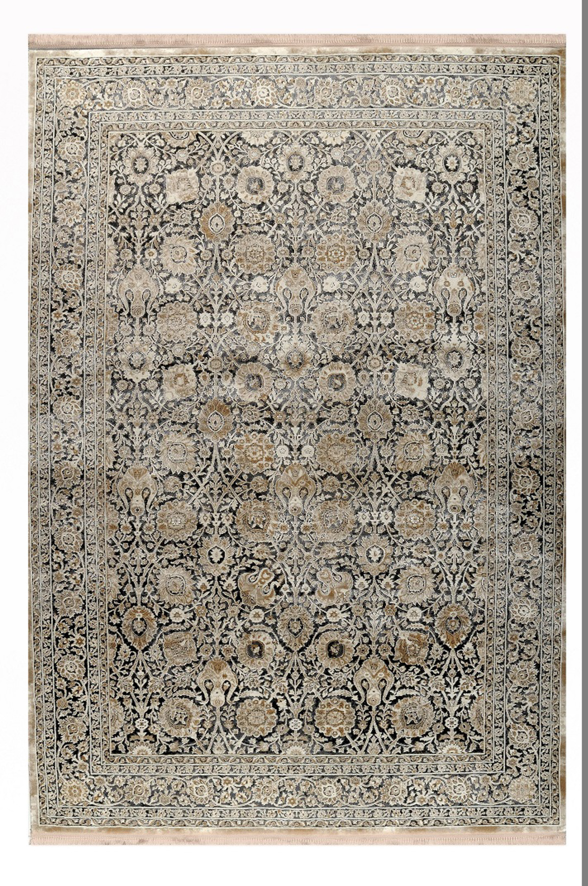 Tzikas Carpets Set Xalia Krebatokamaras SERENITY Kafe/Ggri 67x150/67x230 20619-956