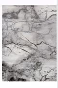 Tzikas Carpets Set Xalia Krebatokamaras CRAFT Mavro/Asimi 67x150/67x230 23270-995