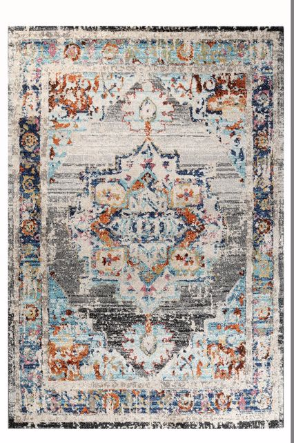 Tzikas Carpets Σετ Χαλιά Κρεβατοκάμαρας SALSA Γκρι 67x150/67x230 33738-095