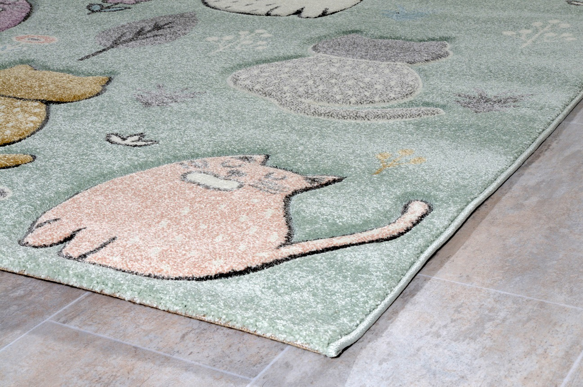 Tzikas Carpets Paidiko Xali DIAMOND Prasino/Menta 133x190cm 63908-040