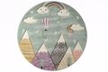 Tzikas Carpets Strongulo Paidiko Xali DIAMOND Prasino-Menta F160cm 24192-40