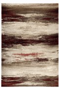 Tzikas Carpets Set Xalia Krebatokamaras SKY Kafe/Kokkina 67x150/67x230 21836-710