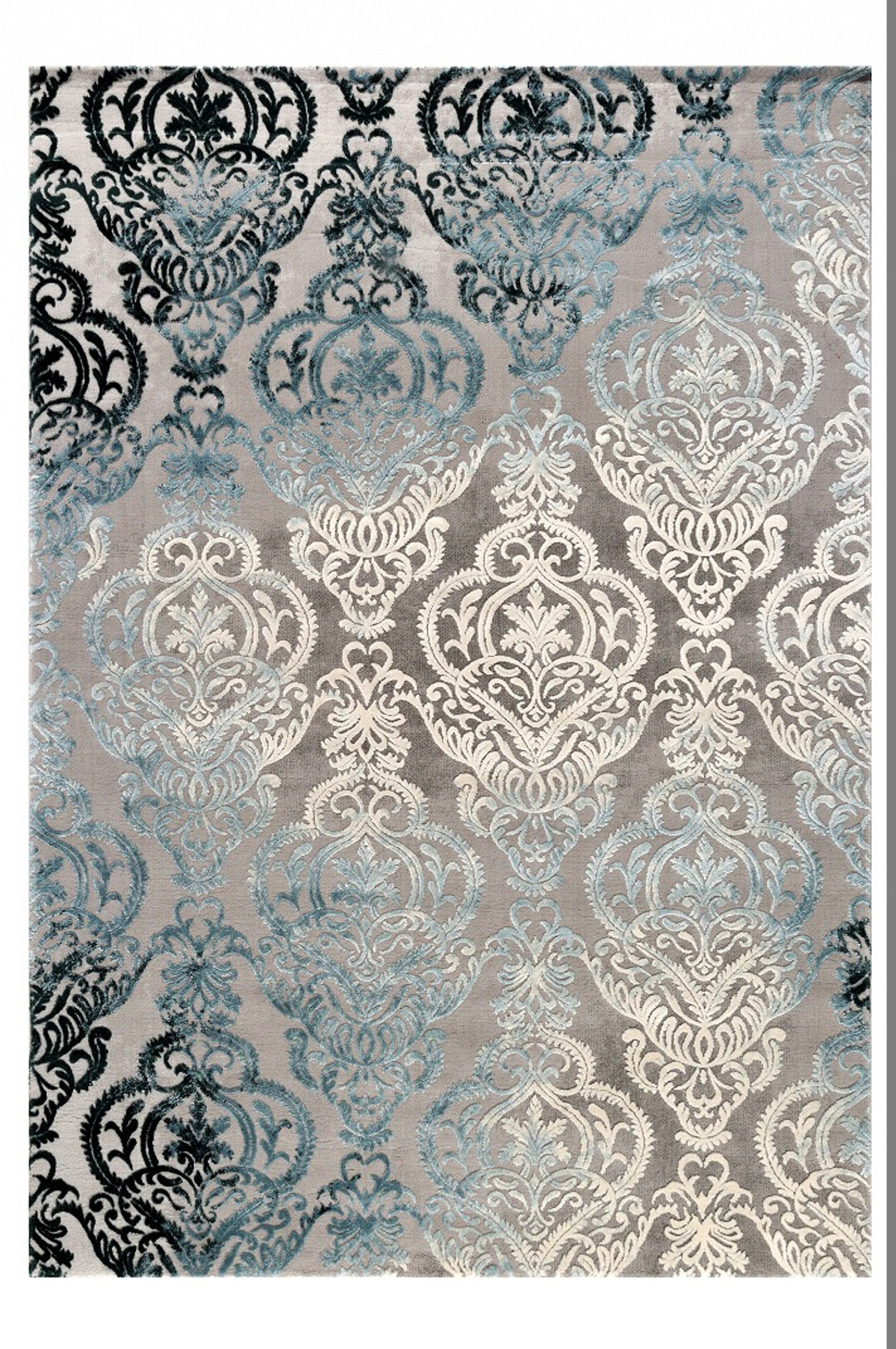 Tzikas Carpets Set Xalia Krebatokamaras VINTAGE Ggri/Mple 67x150/67x230 23014-953
