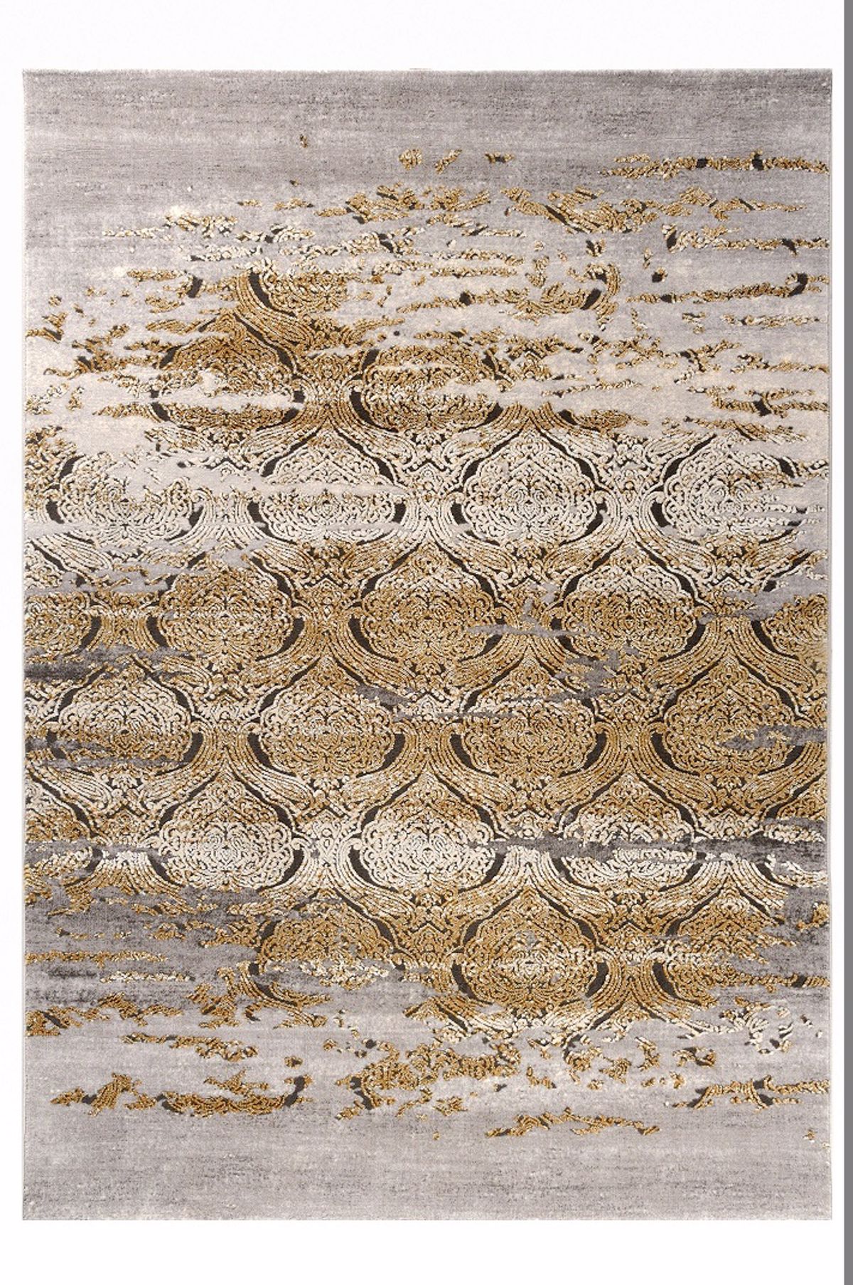 Tzikas Carpets Set Xalia Krebatokamaras VINTAGE Kafe/Ggri 80x140/80x210 23018-957