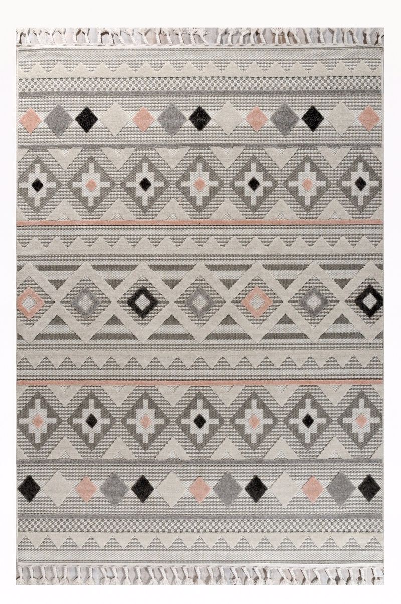 Tzikas Carpets Strongulo Xali TENERIFE Roz F160cm 54098-255